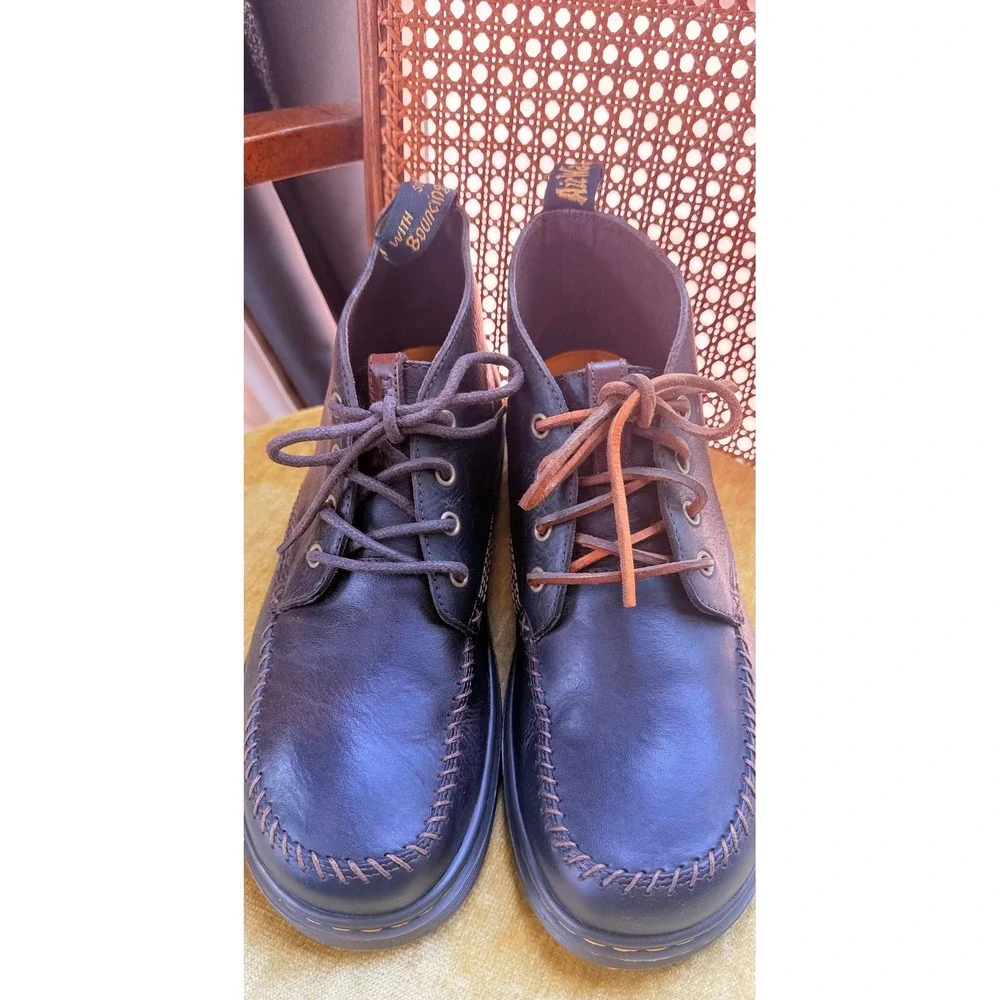 Dr. Martens Holt Chukka Boots Brown Leather SoftWair Mens US‎ 10 EU 43 (RD)